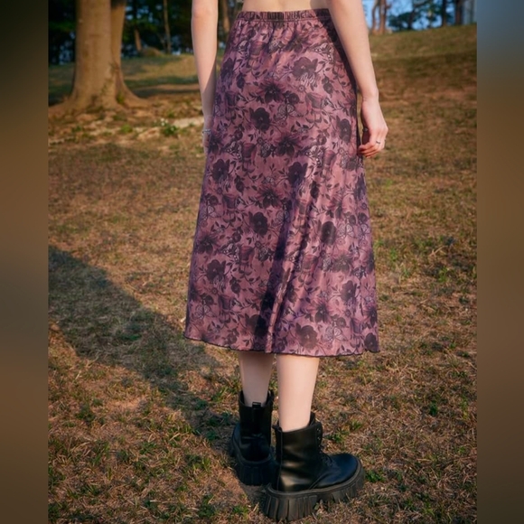 Whimsy goth maxi skirt brown - Picture 1 of 4